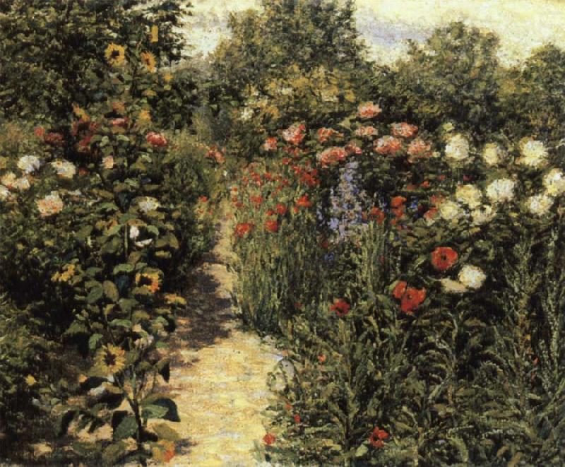 Garden in Giverny, Claude Monet